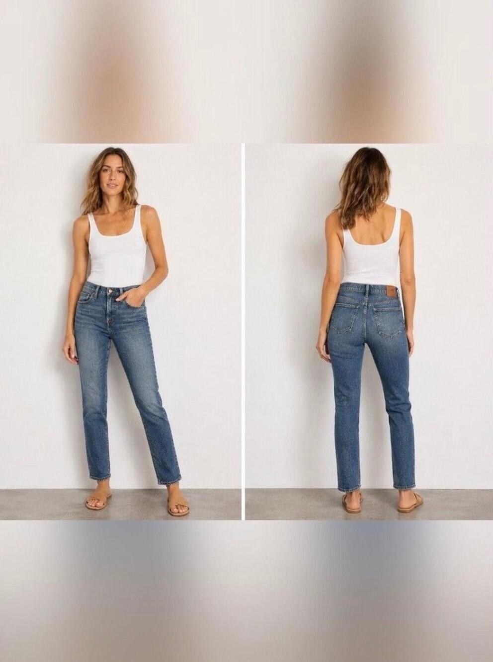 Madewell the slim boy Jean size 24